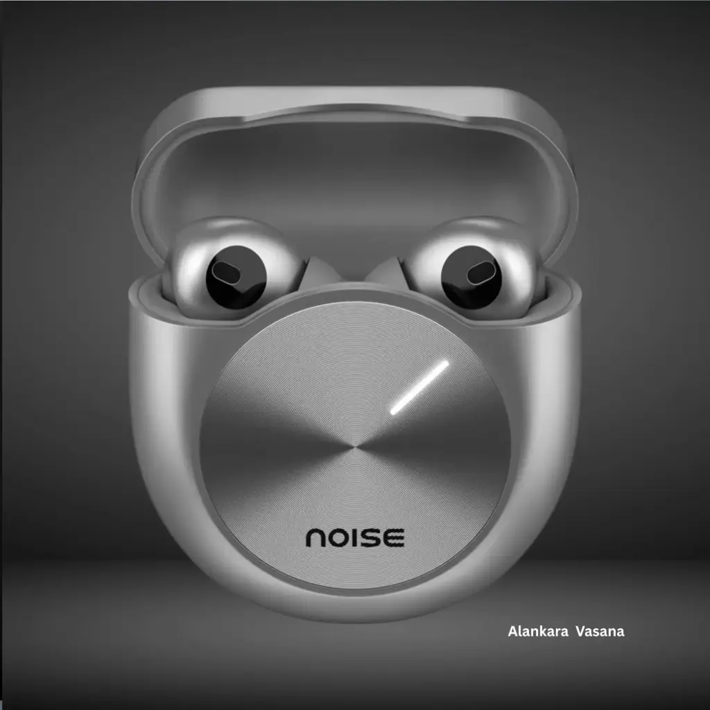 Noise Master Buds – 49dB ANC, Spatial Audio, 44H Playtime (Silver)
