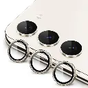 Camera Lens Ring Guard – Samsung S24, HD Clear, Silver