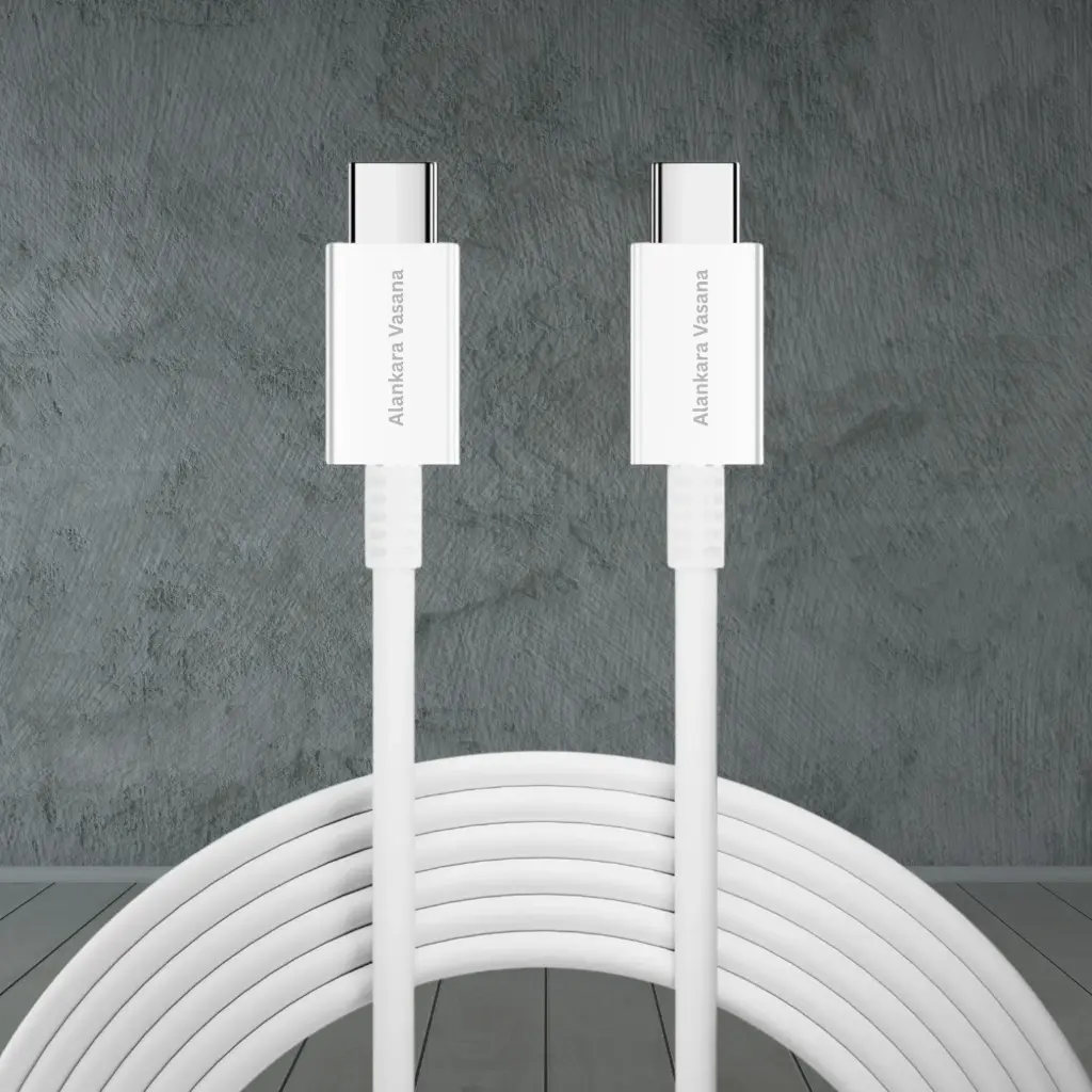 Type-C to Type-C Cable – 65W Fast Charge, 1M, Universal