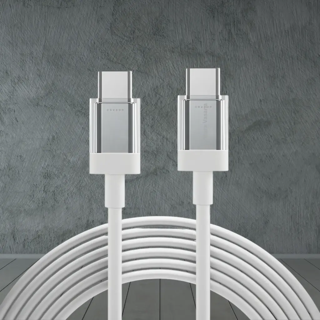 Nothing Type-C to C Cable – 45W Fast Charge & Data Sync, White