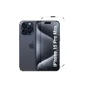 Military-Grade Gorilla Glass – iPhone 15 Pro Max, Black, Edge-to-Edge