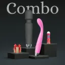 Ultimate Relaxation Combo – Black Wand Massager, Pink Groove Massager, 50ml Lubricant & Mystery Box