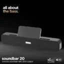 MZ M423SP Bluetooth Soundbar – 10W Thunder Sound, Portable