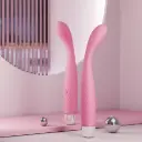 Groove Full Body Massager – 10 Modes, Waterproof, Rechargeable, Pink