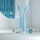 Groove Full Body Massager – 10 Modes, Waterproof, Rechargeable, Blue