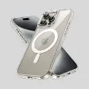 Magfit Cover – iPhone 15 Pro, MagSafe, Shockproof Transparent Case