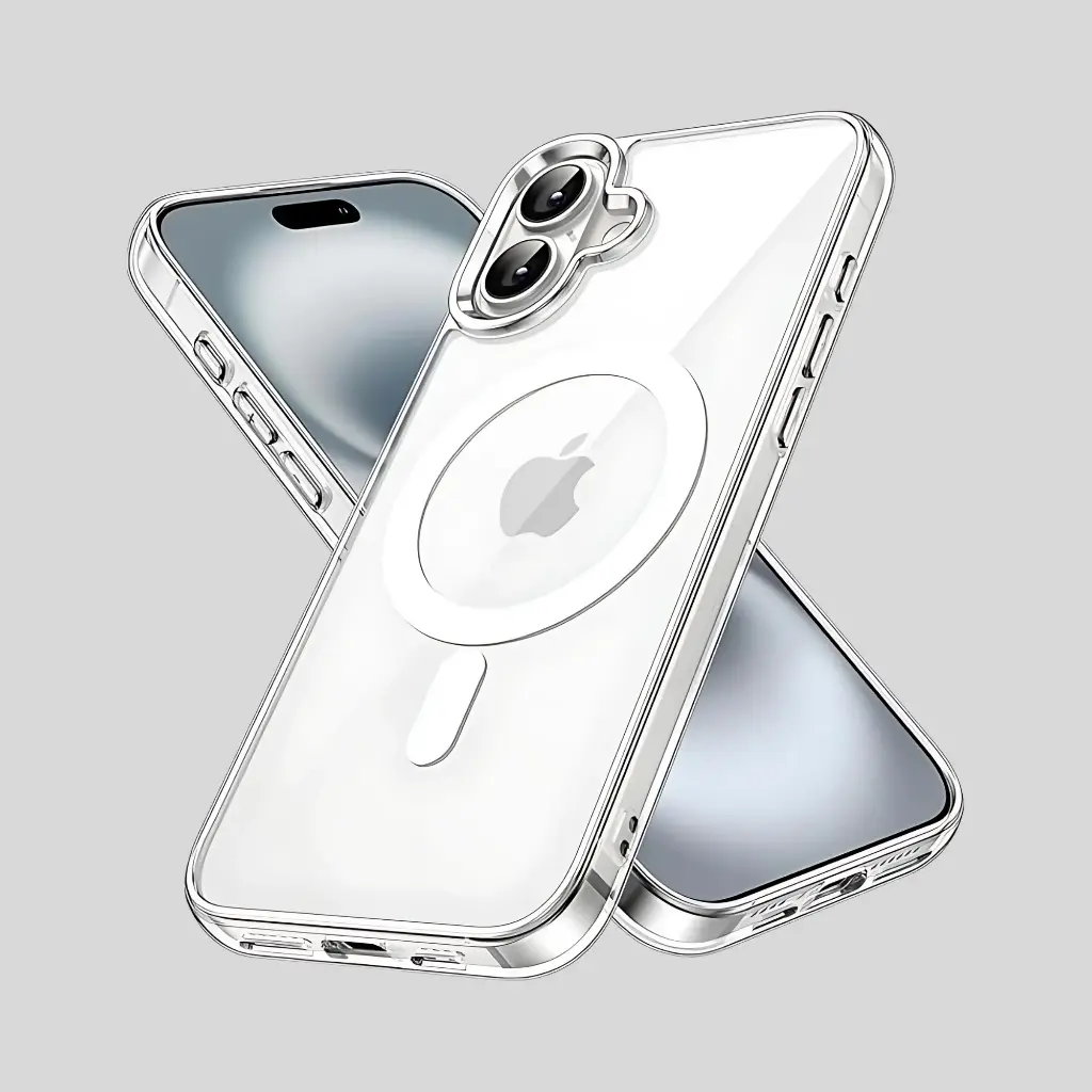Magfit Cover – iPhone 16, MagSafe, Shockproof Transparent Case