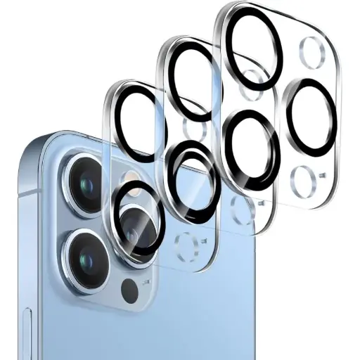 [AV-CL-IP13P] Camera Lens Protector – iPhone 13 Pro Transparent, Pack of 2