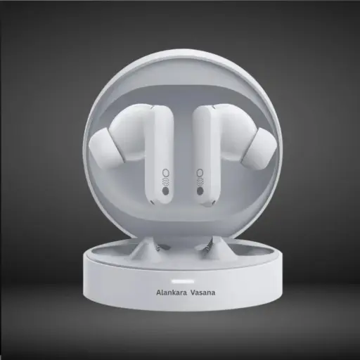 [AV-EAR-CMF-PRO(GRY)] CMF Buds Pro – 45dB ANC, Ultra Bass, 39Hrs Playback (White)