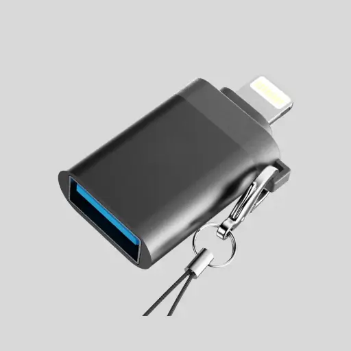 [IP-USB] Lightning to USB 3.0 OTG – Data Transfer Connector for iOS Devices