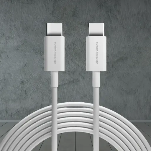 [AV-G-CTOC] Google Pixel Type-C to C Cable – 30W Fast Charge, White