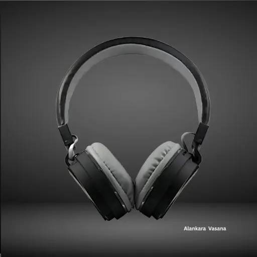 [AV-HP-SH12] SH-12 – Wireless Over-Ear Headphones with Mic, Black