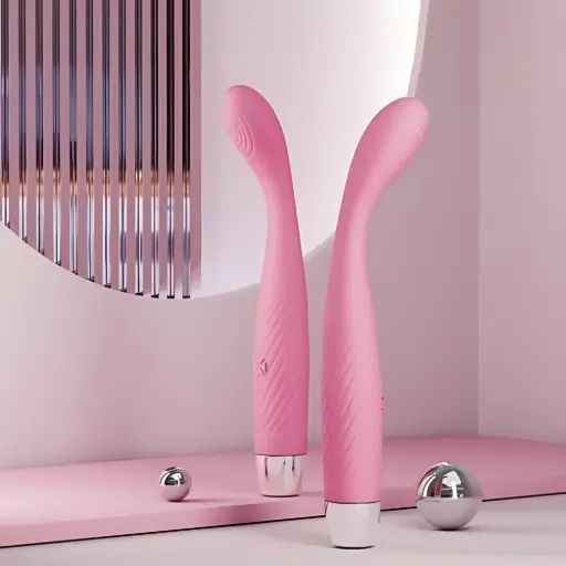 [AV-BM-GRV-PNK] Groove Full Body Massager – 10 Modes, Waterproof, Rechargeable, Pink