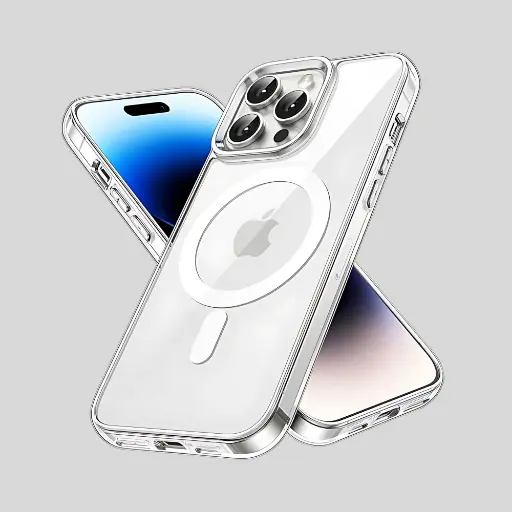 [AV-CVR-IP14PM] Magfit Cover – iPhone 14 Pro Max, MagSafe, Shockproof Transparent Case