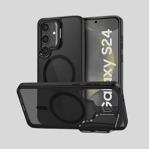 [AV-CVR-SAMS24] Magfit Cover – Samsung S24, MagSafe, Shockproof Transparent Case