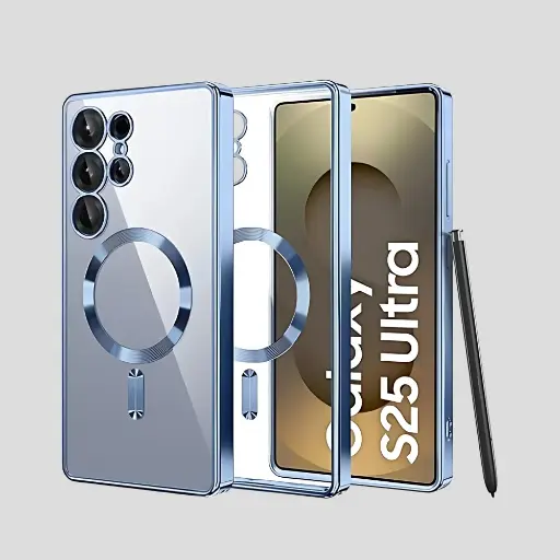 [AV-CVR-SAMS25U] Magfit Cover – Samsung S25 Ultra, MagSafe, Shockproof Transparent Case