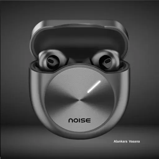 [AV-EAR-NOISE-(BLK)] Noise Master Buds – 49dB ANC, Spatial Audio, 44H Playtime (Black)